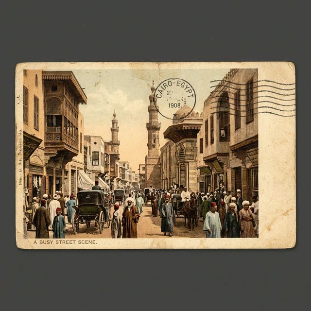 Historic Egyptian Postcards